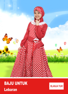 baju lebaran anak perempuan